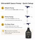 (Pack 6) 87.3 90.4 oz 0.5 oz Ghirardelli Sauce Pump of for to Bottles, Dispenses of Product Per Pump