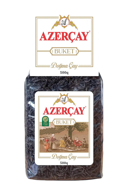 Azercay Black Tea Pekoe Buket 500 G 17 OZ Loose Azerbaijanian Traditional Tea