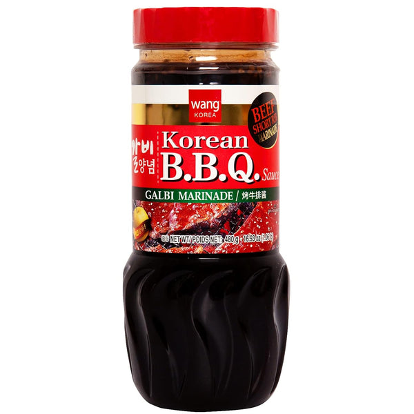 Wang Galbi Marinade - Korean BBQ Sauce for Beef Short Ribs, Sweet