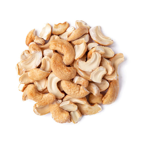 2 Food to Live Organic Dry Roasted Cashew Pieces, Pounds Unsalted, Non-GMO, Vegan-Friendly, Perfect Snack for Anytime!