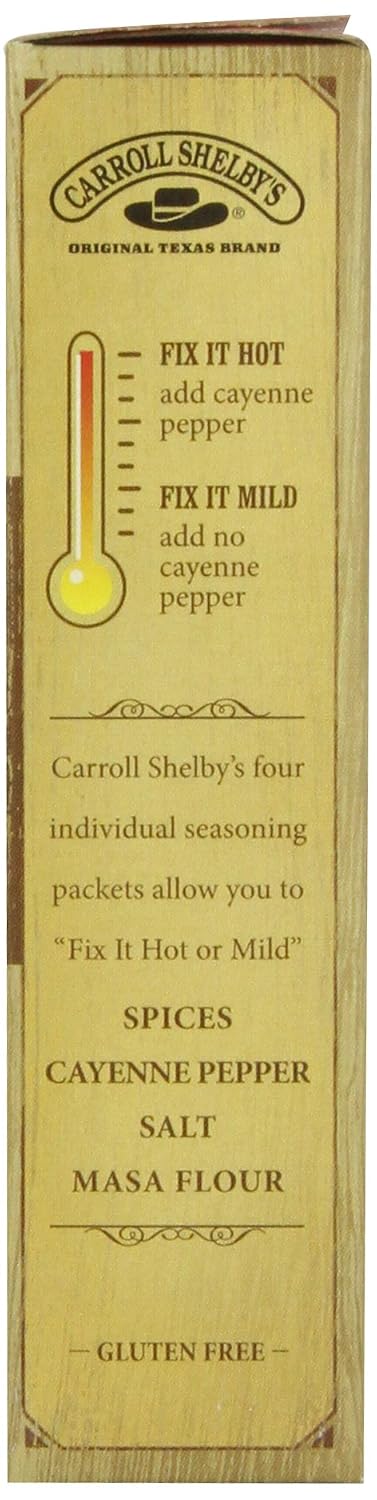 Carroll Shelby's 4 Original Texas Chili Kit Boxes - Ounces