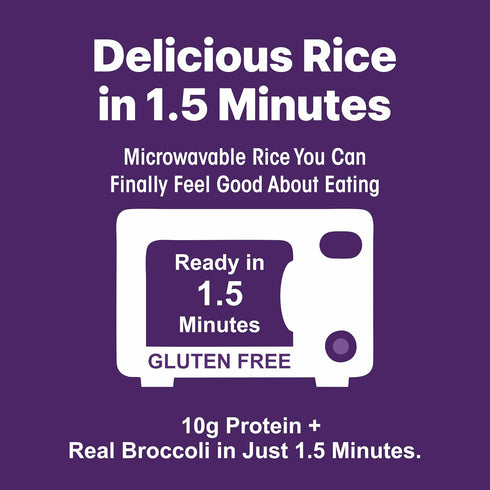1.5 6 8.8 Eat Regal Broccoli & Cheddar Rice, Gluten-Free, Ready in minutes, Pouches, Ounce