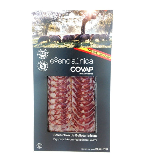 Covap Esencia Unica 100% 2.5 oz Dry-Cured Acorn-Fed Iberico Pork Salami