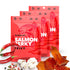 Kaimana Jerky Wild Caught Salmon Jerky - Organic Gourmet Dried Fish Strips