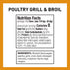 2.2-Ounce Spice Hunter Salt Free Poultry Grill & Broil Blend, Jar