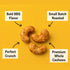 The Brittle Box Candy Co. 16 oz (1 lb) BBQ Cashews | Small Batch Roasted Cashew Nuts | Smoky Savory Barbecue Seasoning