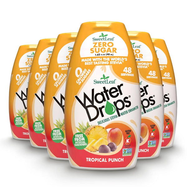 SweetLeaf Water Flavoring Drops - Stevia Water Enhancer, Sugar Free, Zero Calorie