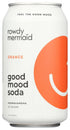 ROWDY GOOD , Mood Orange Soda, 12 Ounce