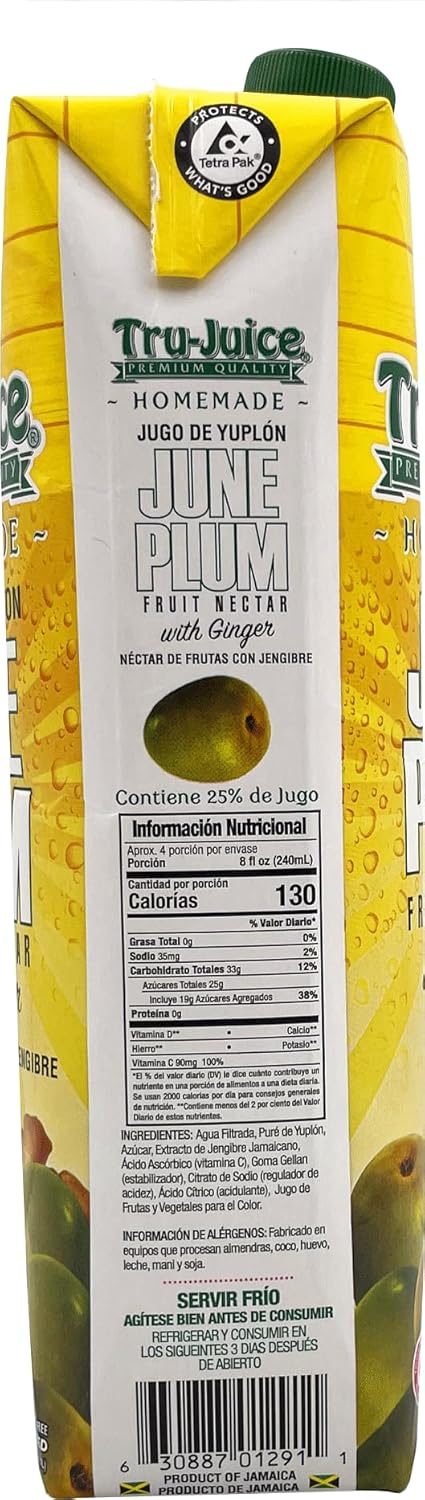 Tru Juice 1 Tru-Juice Homemade June Plum, Liter