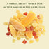 3 Lbs Tropical Fruit Mix, Natural Mango Slices, Papaya Chunks, Pineapple Tidbits & Cantaloupe in Resealable Bag