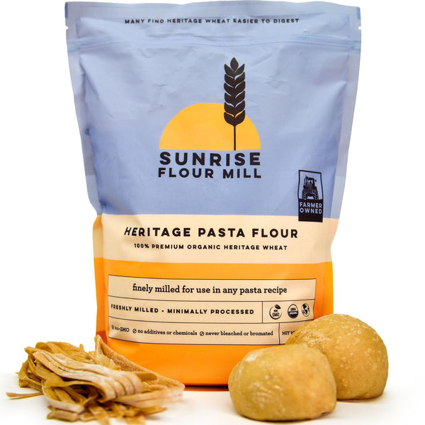 Sunrise Flour Mill USDA Organic Heritage Pasta Flour - 2 lbs |