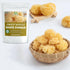 HOLFLYING 2.8 oz, Dried Whole White Fungus - All-Natural Snow Fungus Mushrooms - Linden Log Grown, Whole Natural