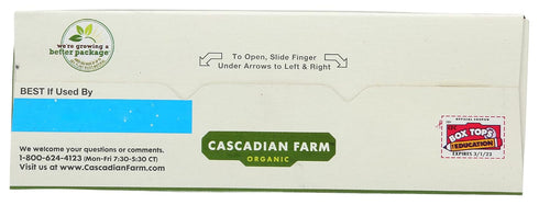 16 Cascadian Farm, Cereal Cinnamon Crunch Organic, Ounce