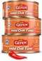 Gefen Spicy Chili Tuna 6oz, (Mild) | 3 Pack | Perfect for