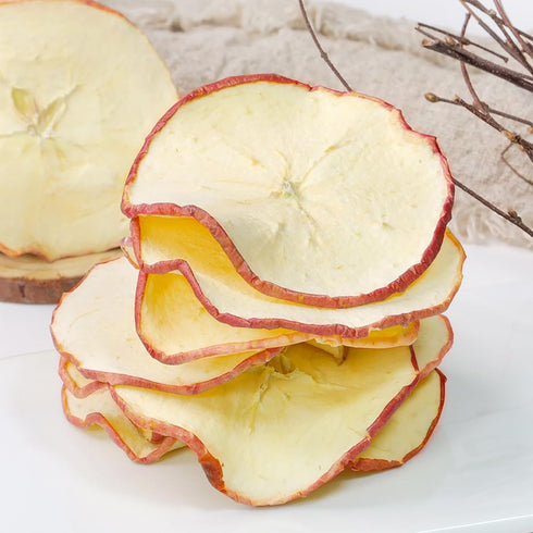 3.52oz 100g WAKIKI Dried Apple Slices,Dehydrated Apples, Dried Apples, No Added Sugar, No Nothing, Dried Fruit Tea
