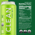 Pack 160mg (16oz 12-Pack 4 CLEAN Cause Low Calorie Variety Yerba Mate Tea Sparkling, USDA Organic Energy Drink