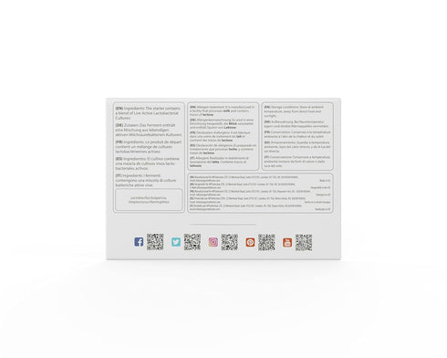 Pack 3 Yogurt Starter Cultures - of Freeze-dried Culture Sachets for Authentic Bulgarian Yogurt