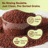(1lb 450g 16oz) Danodia Foods Organic Finger Millet/Ragi/Kelvaragu / / | Super High Calcium, Gluten-Free Unpolished Red