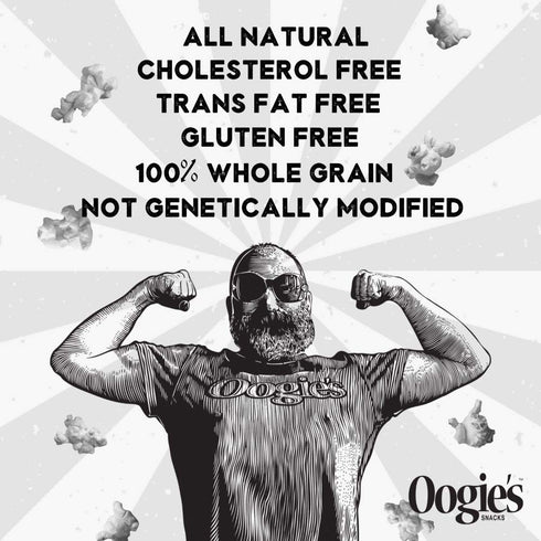 16 Pack Pack 1oz Oogie's Gourmet Popcorn| | Variety Flavor | Gluten Free Popcorn Snacks | Individual Bags