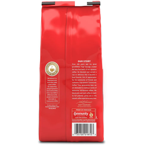 Community 36 12 (Pack 3) Coffee French Vanilla Flavored Ounce, Medium Roast Ground Coffee, Ounce Bag