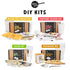 32 Global Grub Original DIY Mochi Ice Cream Kit - Kit Includes Sweet Rice Flour, Potato Starch, Matcha Powder, Cocoa