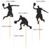 24PCS NBA Star Basketball Player Cupcake Toppers - Sport Theme Party Decor Supplies