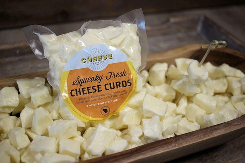 6 (4) Cheese Bros Squeaky Fresh Wisconsin CHEESE CURDS | ounce bags | Gourmet Gift for Families