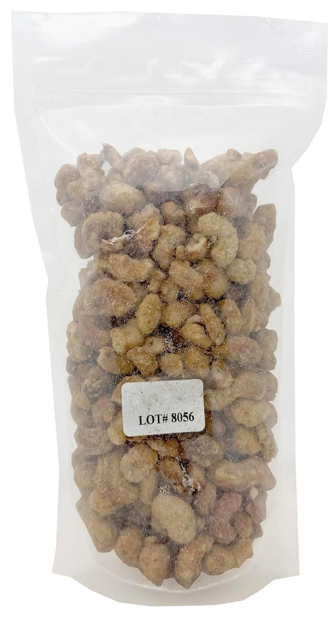 18 Toffee Cashews Ounce Bulk Bag, Sweet Crunchy Candied Roasted Cashews in Resealable Bag