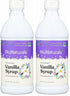 NuNaturals Stevia Syrup, Sugar-Free Sweetener, Plant-Based Sugar Substitute, Zero Calorie, Vanilla Flavor,