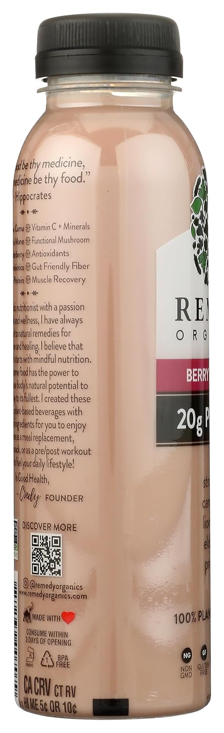 Immunity, 12 Oz Remedy Organics, Beverage Berry Fl