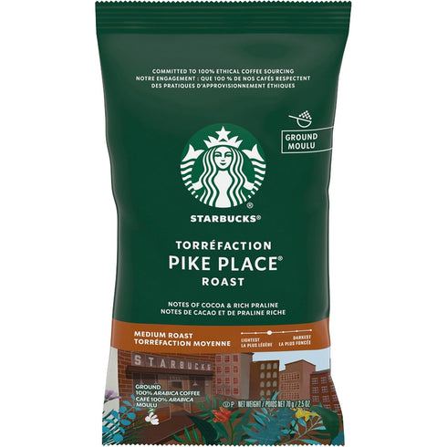 SBK12411960, 18 Starbucks, Pike Place Ground Coffee, / Box