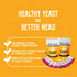 D47 10 Craft A Brew - Mead Yeast Nutrient Bundle - Lalvin Yeast - For Fermentation - Home Brewing Ingredients - Mead
