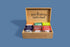 6-Slot Two Leaves and a Bud Organic Tea Sampler in Bamboo Presentation Box - Filled Gift Box with Tea Assortment