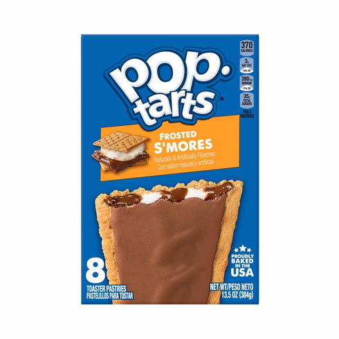 Pack, (64 Pop-Tarts Toaster Pastries, Breakfast Foods, Kids Snacks, Value Frosted S'mores Pop-Tarts)