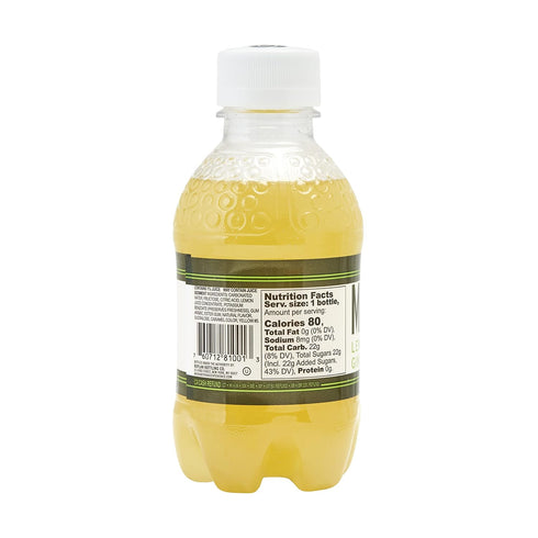 16 Oz, 12 Count Boylan Bottling MASH Great Tasting Lemon Root Ginger Peel Lightly Carbonated Fruit Drink - Low Calorie
