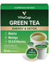 VitaCup Green Tea Pods, Enhance Energy & Detox with Matcha, Moringa, B