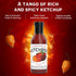 15 oz Pack 2 KetchHot Habanero Spicy Ketchup - Small-Batch, All-Natural Tomato Catsup with Heat - Nothing Artificial