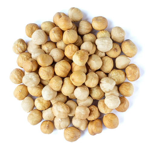 1 Filberts, Food to Live Organic Blanched Roasted Hazelnuts, Pound Non-GMO, Dry Roasted No Skin, Whole Nuts, Unsalted