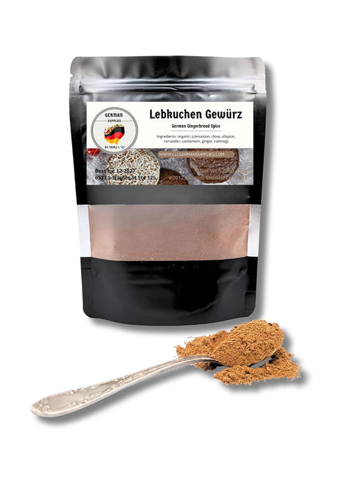 Generic German Gingerbread Spice 150g (5.3 oz) Lebkuchen Seasoning Traditional Holiday Baking Blend