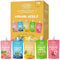 VOLO VERO Konjac Jelly Pouch Drinkable Variety Pack, Low Calorie, 10-Packs, Low