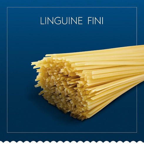 16 oz. (Pack 20) Barilla Linguine Fini Pasta, Box of - Non-GMO, Food Groceries, Pantry Staples, Made with Durum Wheat