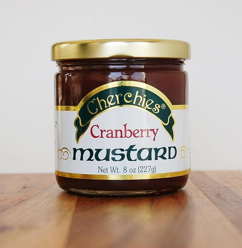Cherchies Tangy Cranberry Mustard for a Unique Twist