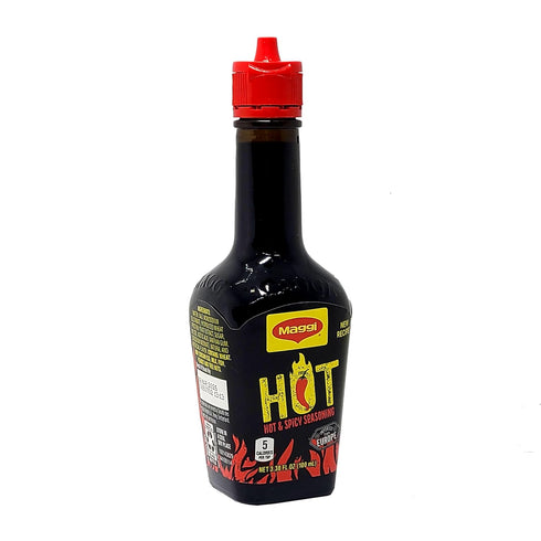 Maggi Hot & Spicy Seasoning Germany 3.38 Fl. Oz. (100 ml)