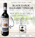 BJ Gourmet Garlic Farm Black Garlic Balsamic Vinegar