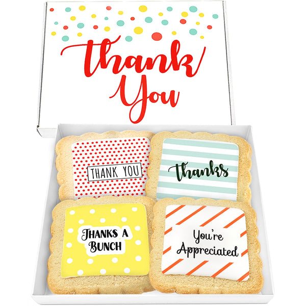 Thank You Gift Basket Cookies for Men Women Employees Teacher Nurse Co