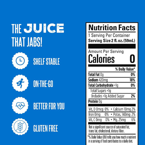 2oz, 12ct Suckerpunch Electrolyte Pickle Juice Shot, Leg and Muscle Cramp Relief, Sports Drink, Low Calorie, Gluten