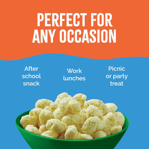 3.75 6-Pack Sensible Portions Veggie Puffs, Sour Cream & Onion Flavor, Gluten-Free Chips, Ounce Bag