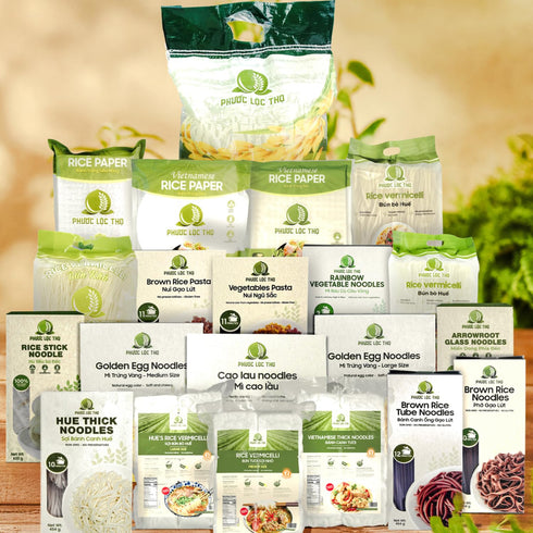 Premium Vietnamese Rice Noodle Collection - Natural & MSG-Free