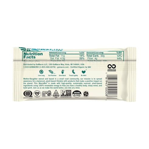 2 oz Gomacro Organic Macro Bar, Granola with Coconut
