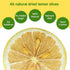 Slices,3oz/85g, Cocktails,100% Dried Lemon Dehydrated Fruit Slices For Natural No Additives No Sugar Added,Natural